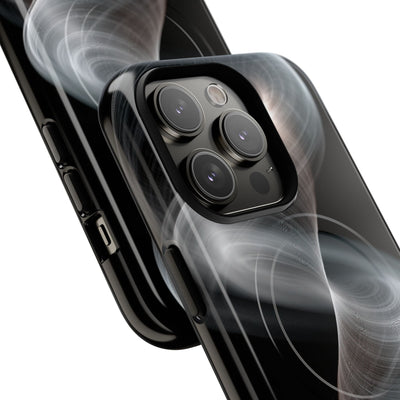Luminous Vortex · Tough 2.0 Magnetic Phone Case for iPhone · Black
