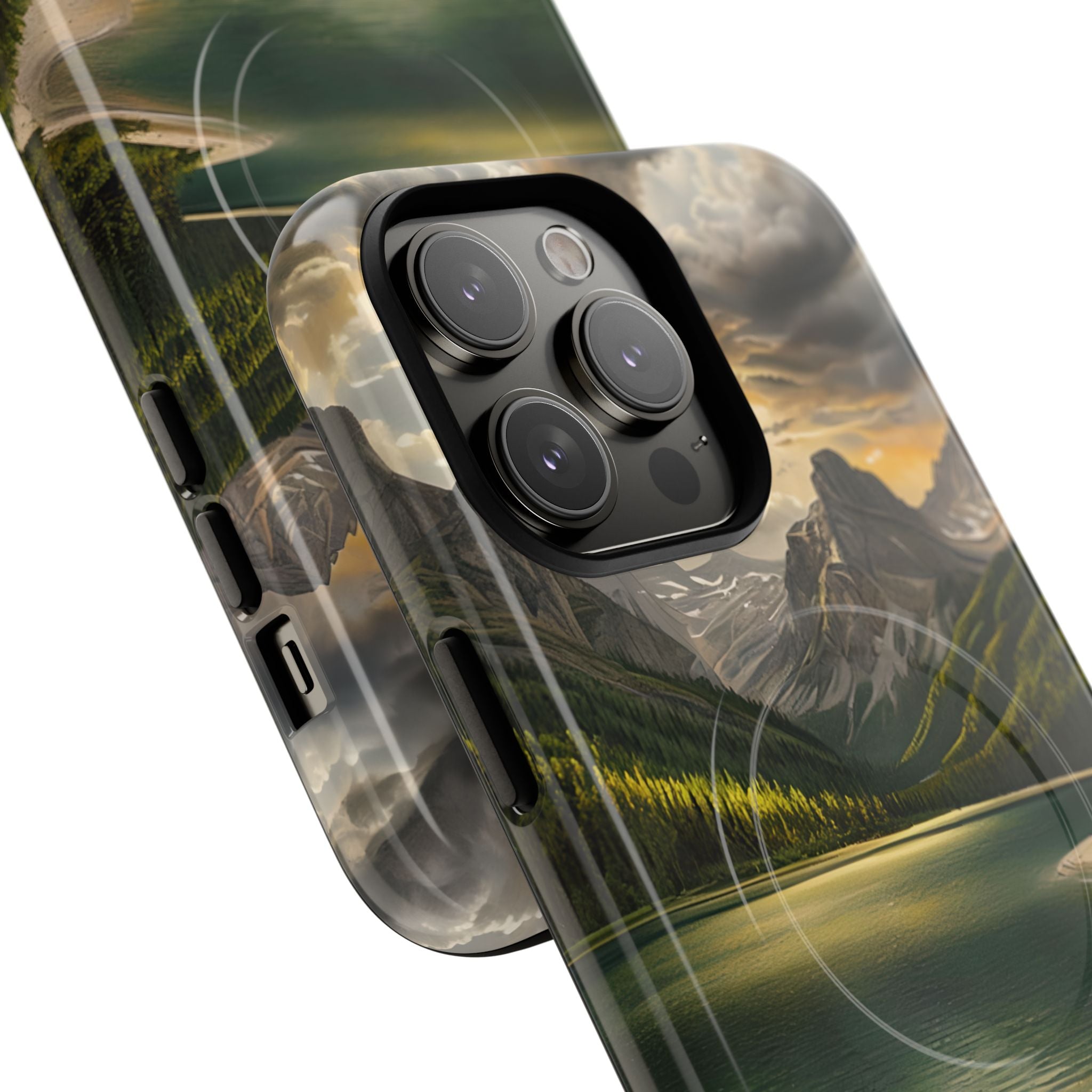 Gilded Mountain Lake · Tough+ Magsafe