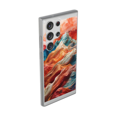 Molten Ridge Flow · Soft Phone Case for Samsung