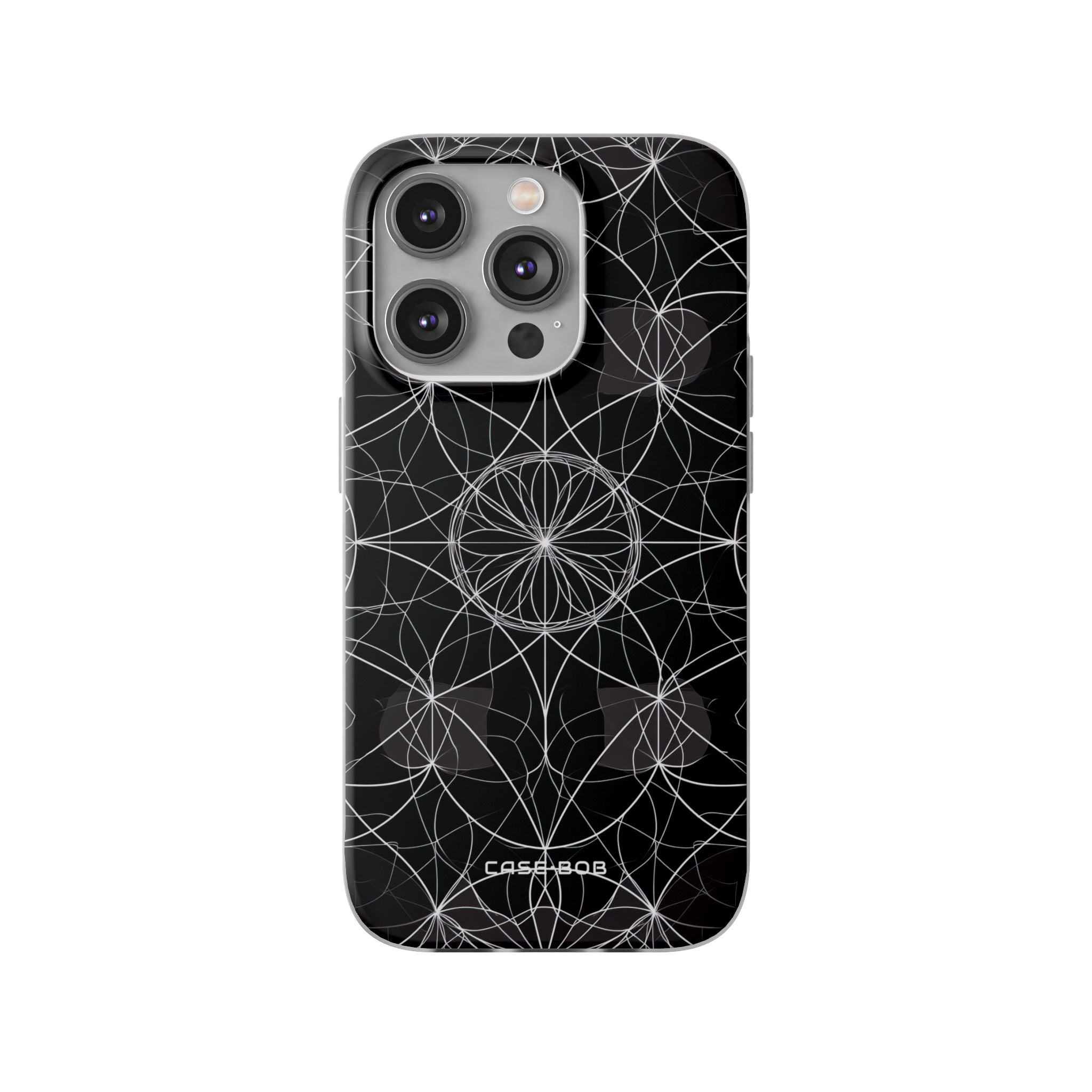 Strahlender Blütenblatt-Orbit iPhone 14 Pro Case - Soft