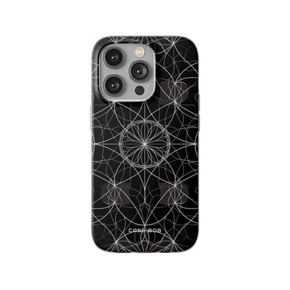 Strahlender Blütenblatt-Orbit iPhone 14 Pro Case - Soft