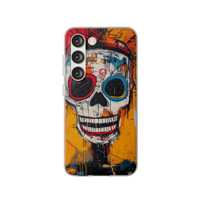 Vivid Graffiti Skull · Soft Coque de téléphone pour Samsung