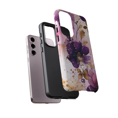 Gilded Violet Bloom · Tough Phone Case for Samsung