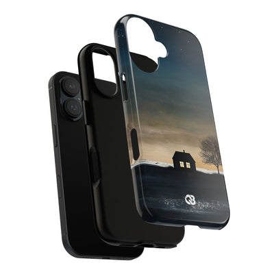 Midnight Cabin Glow · Tough Hoesje voor iPhone