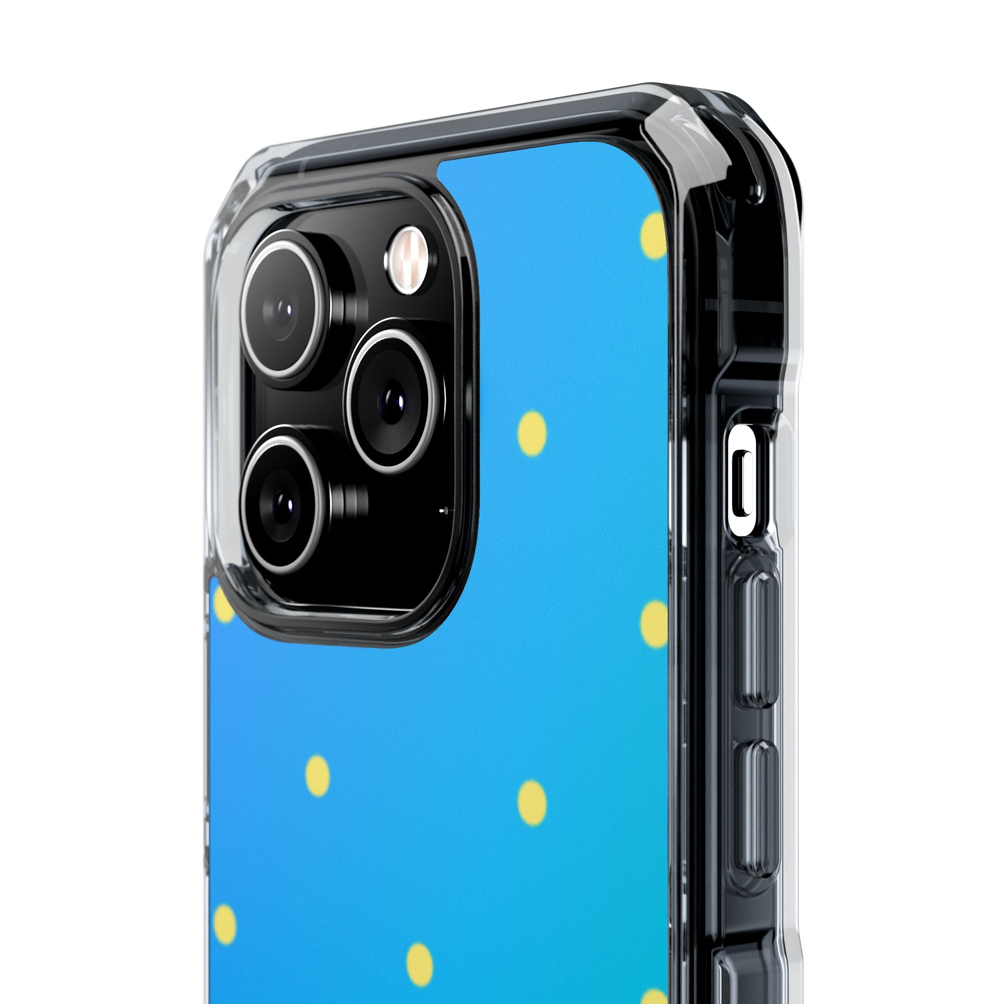 Cyan Sun Dots · Impact Θήκη για iPhone · Magsafe