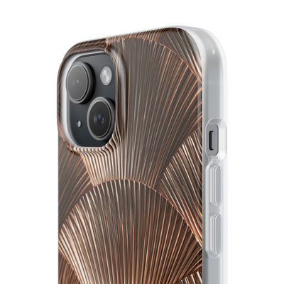 Rose Gilded Fan · Lite Phone Case for iPhone ·  Gold