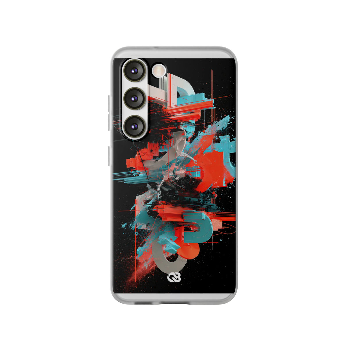 Fragmented Cyber Core · Lite Phone Case for Samsung · Black