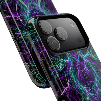 Electric Plasma Arbor · Tough 2.0 Magnetic Phone Case for iPhone · Purple