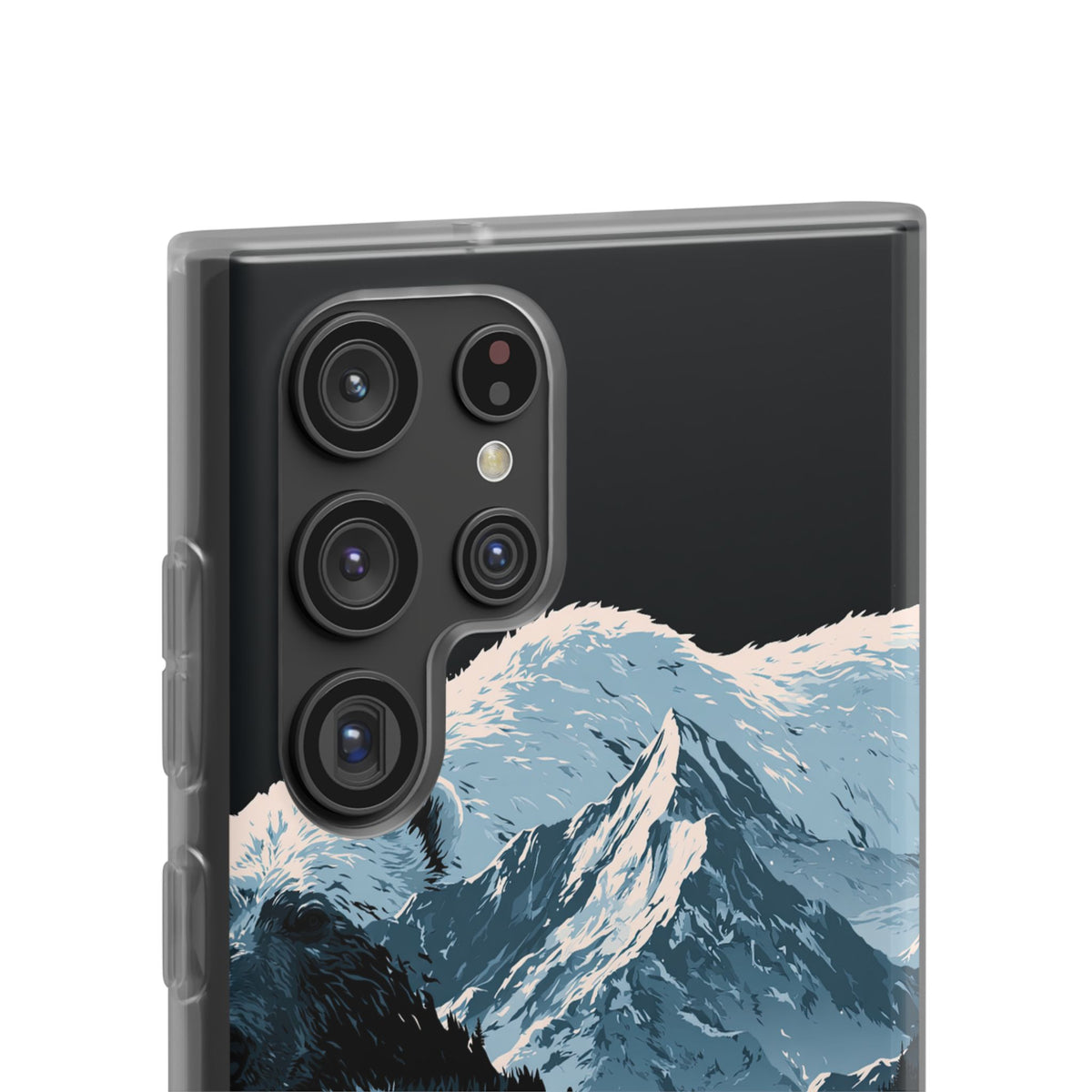 Nordic Arctic Bear · Lite Phone Case for Samsung · Black
