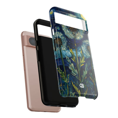 Starry Dandelion Swirl · Tough Phone Case for Google Pixel