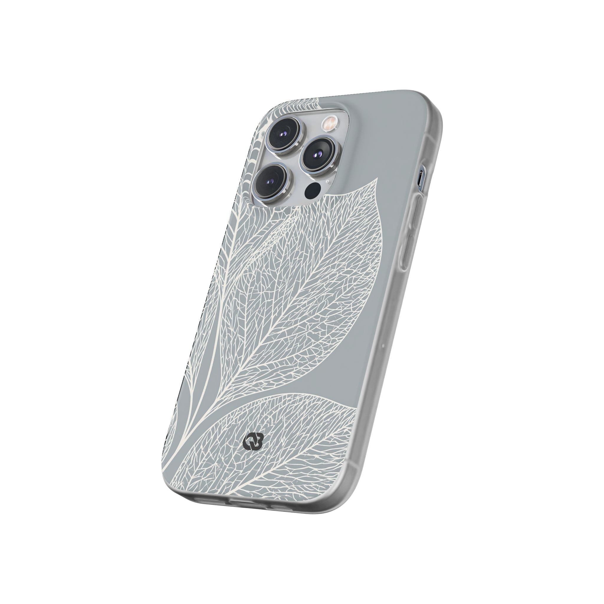 Grey Lite Phone Case for iPhone - Frosted Ash Veins