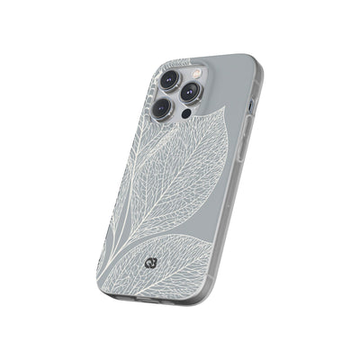 Grey Lite Phone Case for iPhone - Frosted Ash Veins