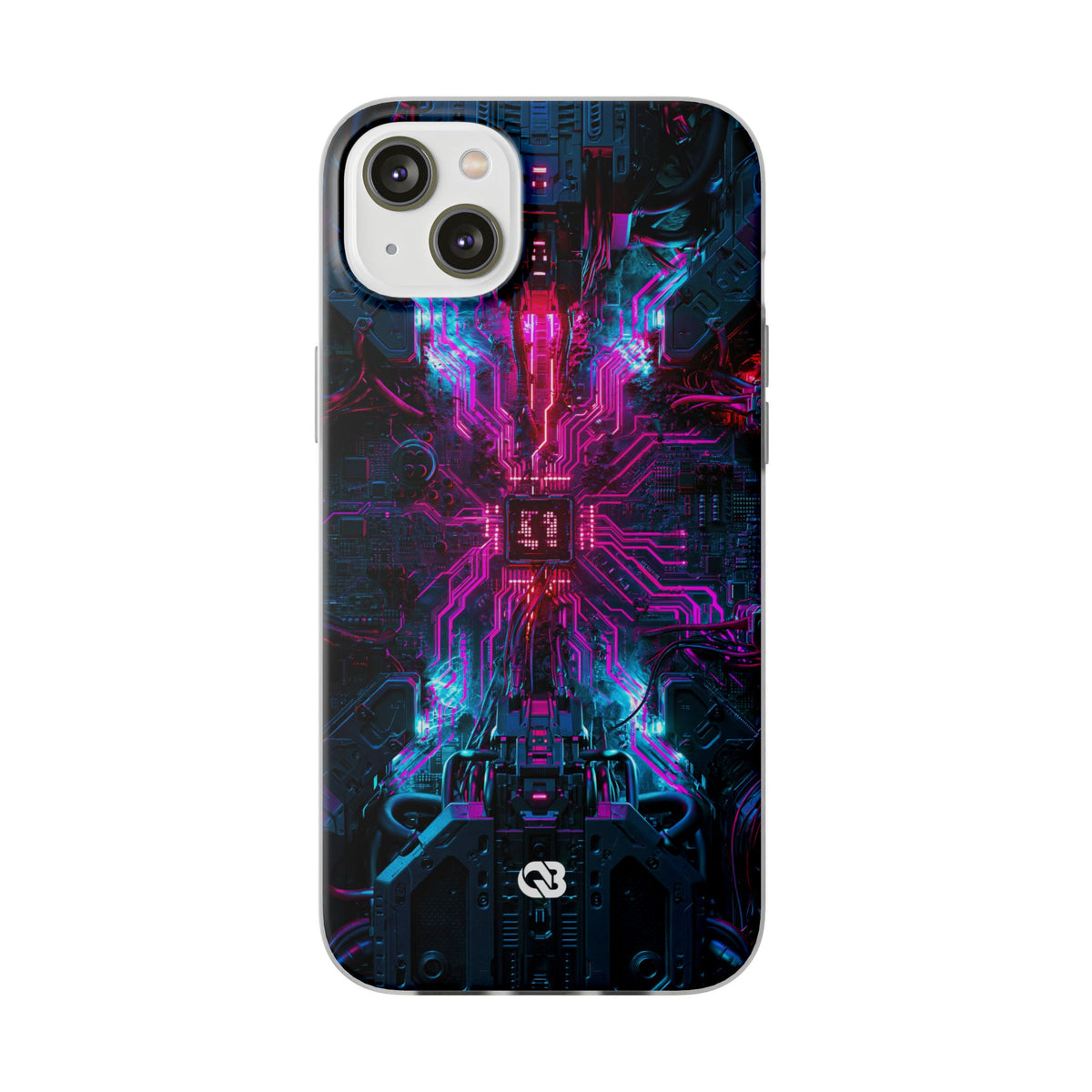 Neural Circuit Core · Lite Phone Case for iPhone ·  Black