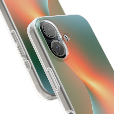 Radiant Contour · Lite Phone Case for iPhone ·  Orange