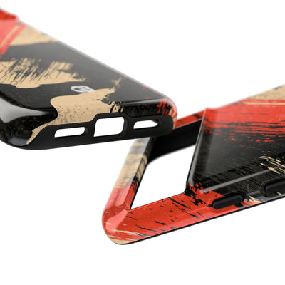 Urban Slash Camo · Tough Phone Case for Pixel ·  Black