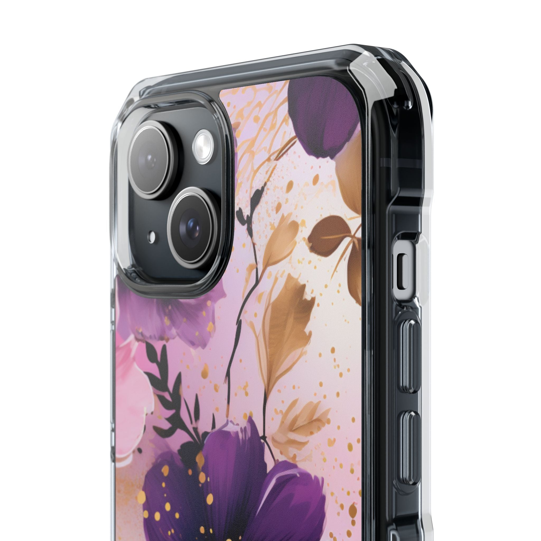 Gilded Violet Bloom · Impact Custodia per iPhone · Magsafe