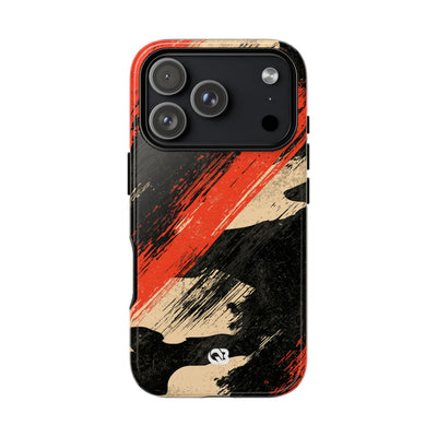 Urban Slash Camo · Tough Phone Case for iPhone · Black
