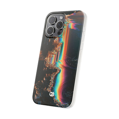 Prismatic Circuit · Lite Phone Case for iPhone ·  Black