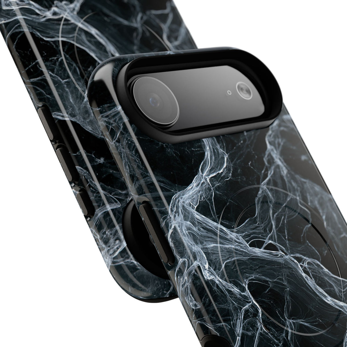 Arctic Gossamer · Tough 2.0 Magnetic Phone Case for iPhone · Black