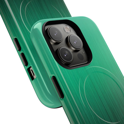 Emerald Cascade · Tough 2.0 Magnetic Phone Case for iPhone · Green