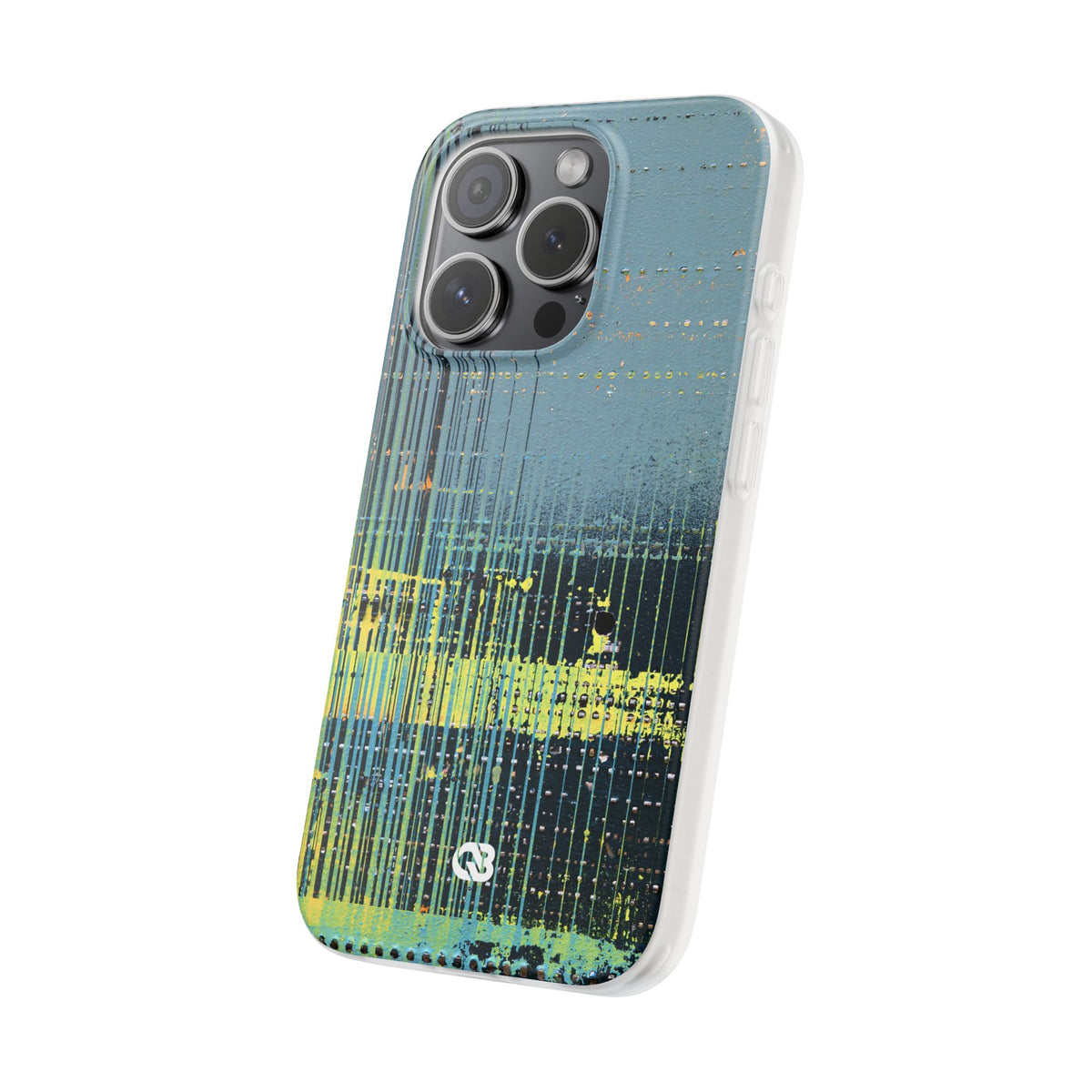 Acid Raster Circuit · Lite Phone Case for iPhone ·  Teal