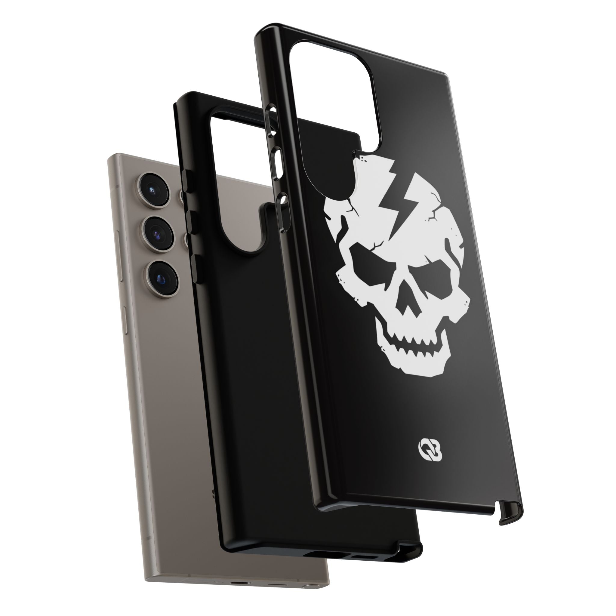 Shattered Bolt Skull · Tough Hoesje voor Samsung