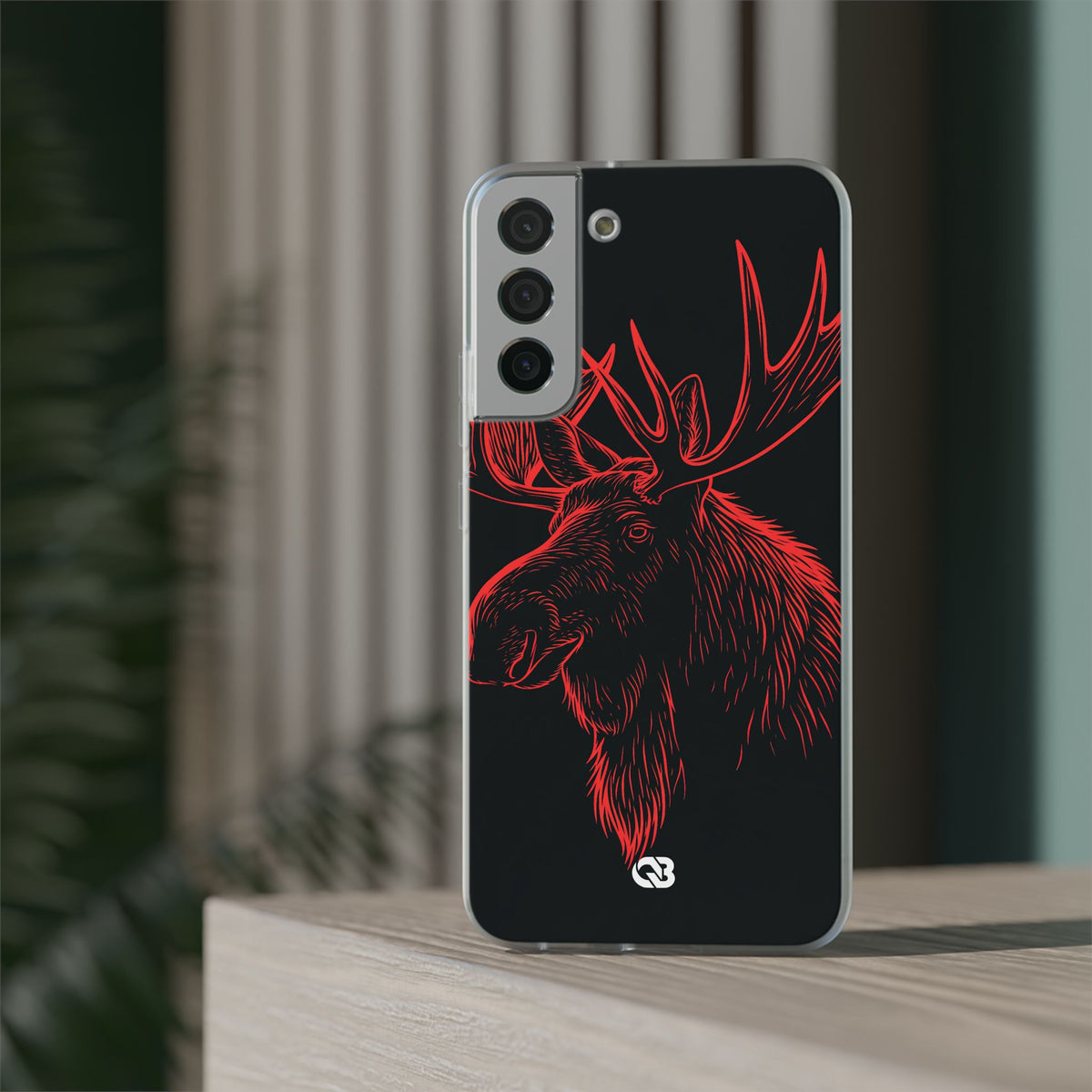 Nordic Elk · Lite Phone Case for Samsung · Black