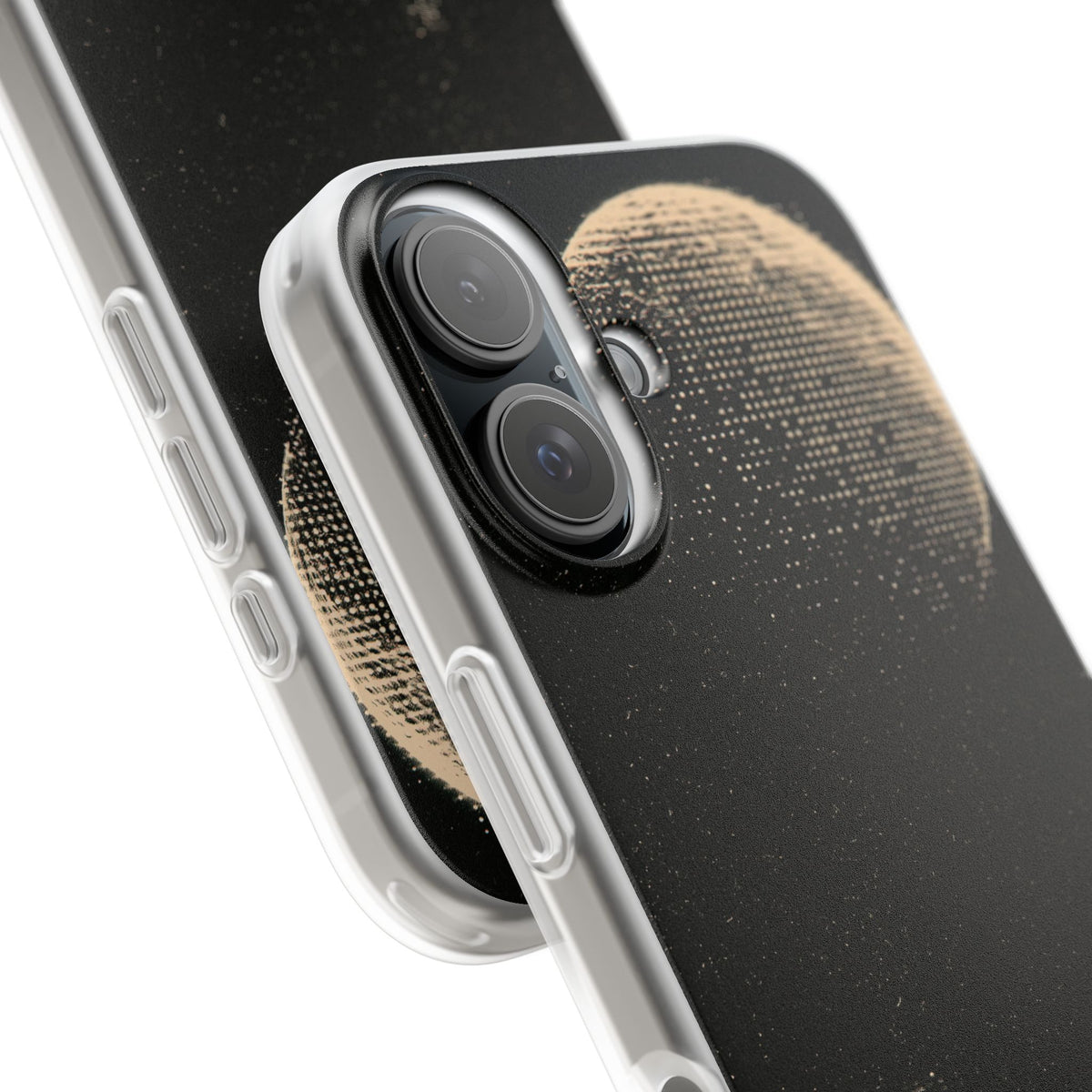 Lunar Metropolis Nocturne · Lite Phone Case for iPhone ·  Black