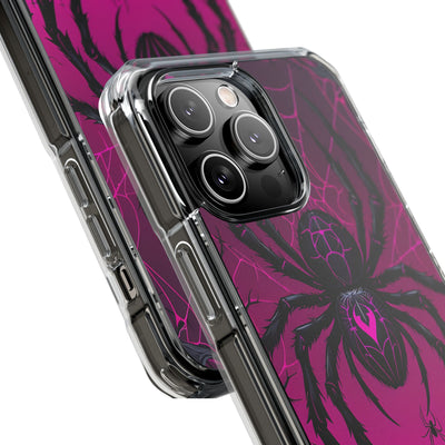 Obsidian Neon Widow · Impact Custodia per iPhone · Magsafe
