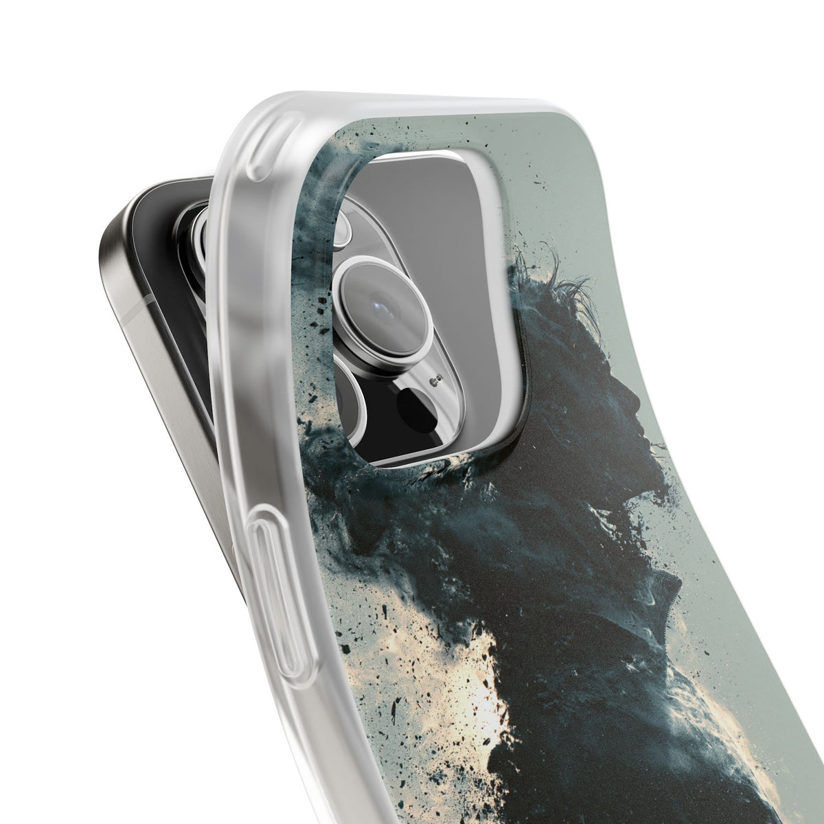 Ashen Dissolution · Lite Phone Case for iPhone ·  Black