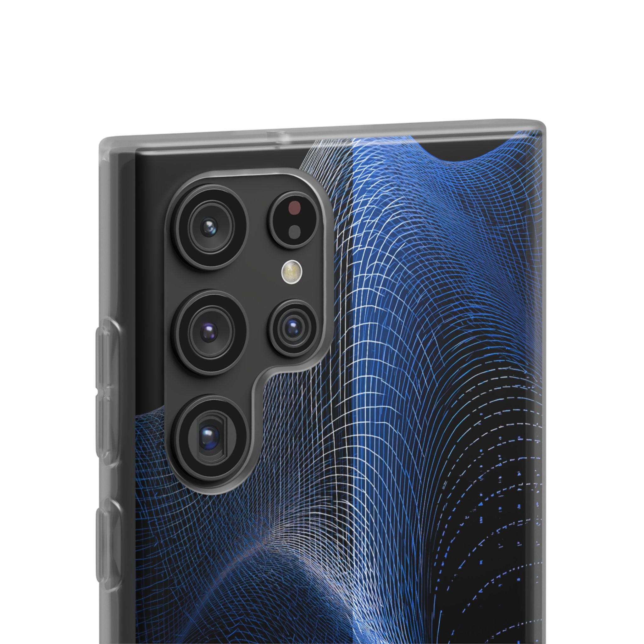 Blue Lite Phone Case for Samsung - Electric Blue Flux