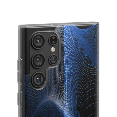 Blue Lite Phone Case for Samsung - Electric Blue Flux