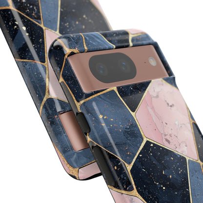 Golden Mosaic Google Pixel 8 Case - Tough