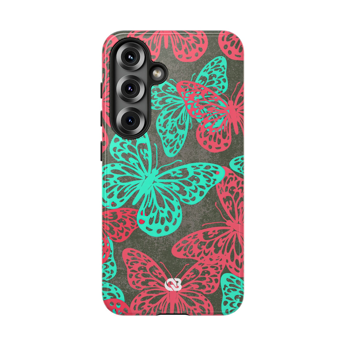 Electric Papillon · Tough Phone Case for Samsung · Pink