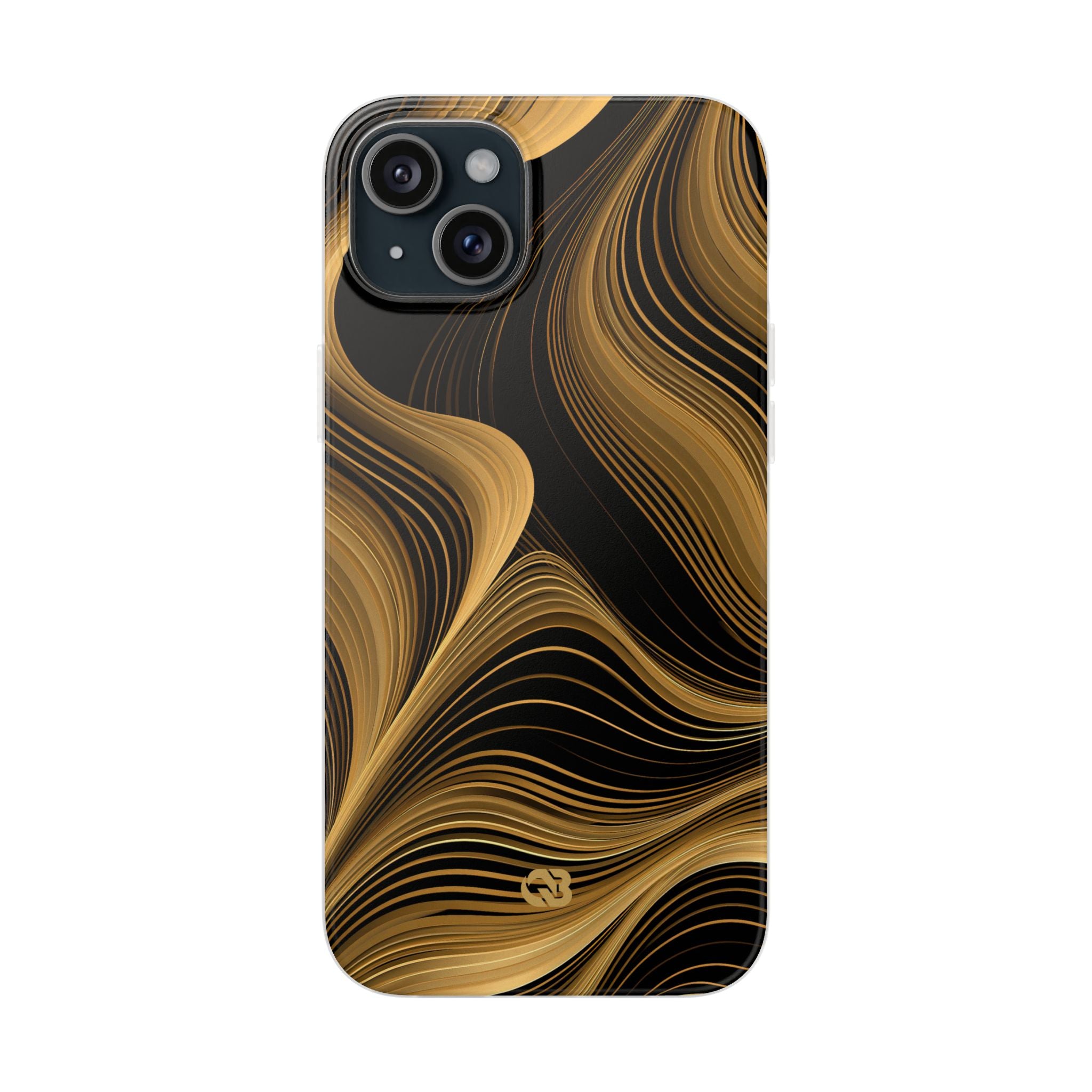 Gold Lite Phone Case for iPhone - Molten Copper Strands