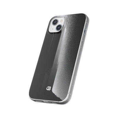 Black Lite Phone Case for iPhone - Brutalist Pixel Monolith