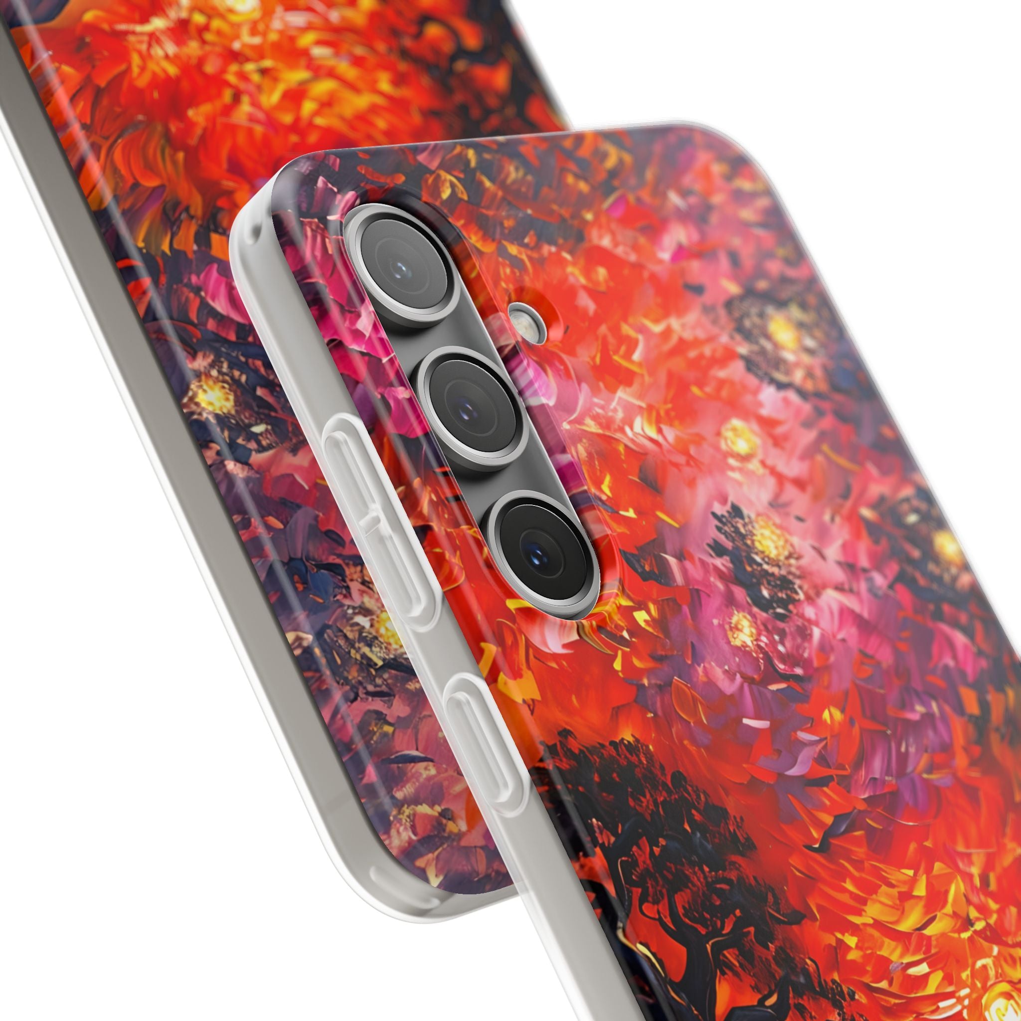 Molten Sky Tree · Soft Handyhülle für Samsung