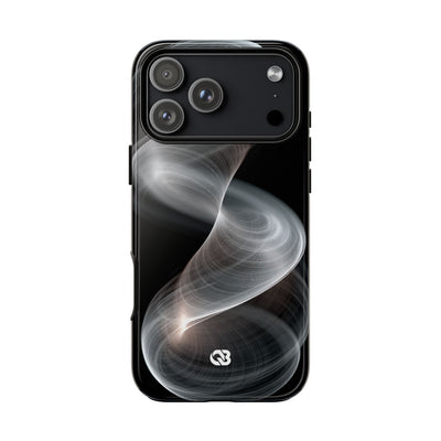 Luminous Vortex · Tough Phone Case for iPhone · Black