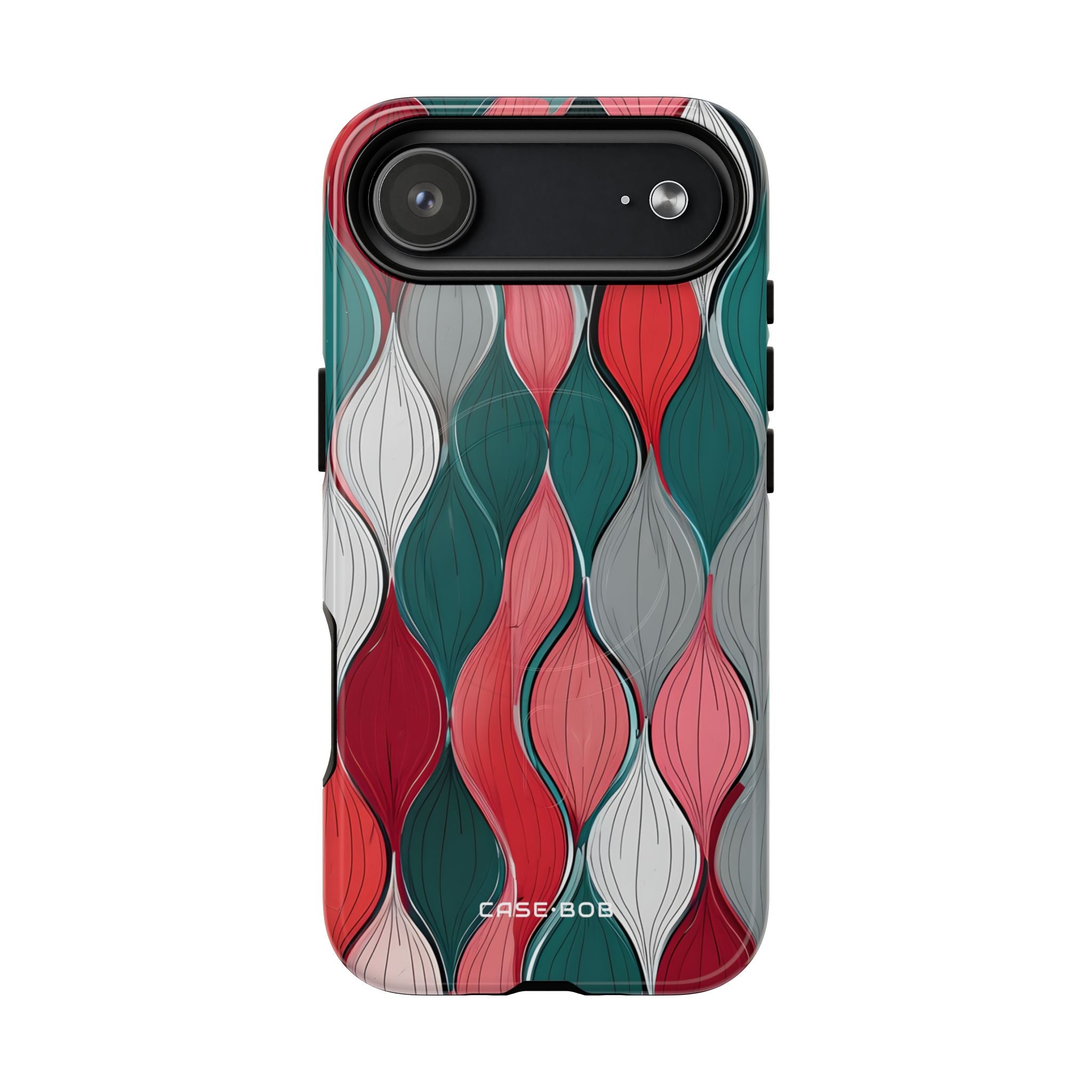 Leaf Cascade Teal iPhone 17 Air Case - Tough+ - CASE•BOB