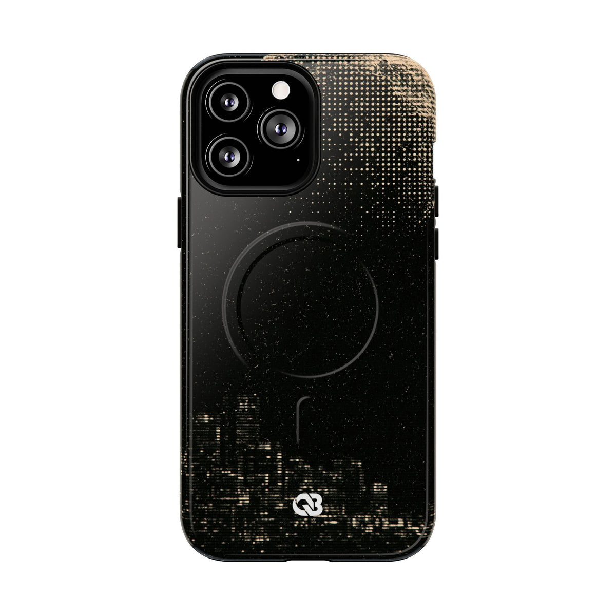 Lunar Metropolis Nocturne · Tough 2.0 Magnetic Phone Case for iPhone · Black
