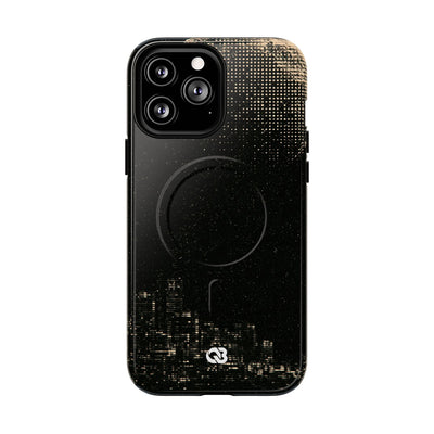 Lunar Metropolis Nocturne · Tough 2.0 Magnetic Phone Case for iPhone · Black