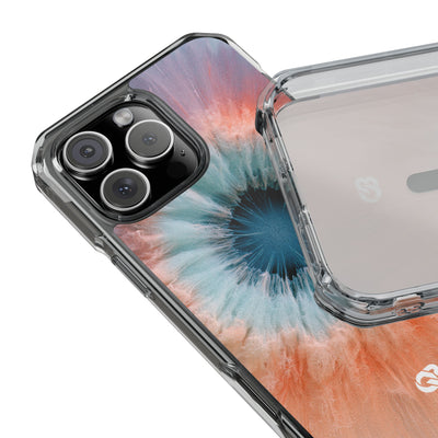 Radiant Aura Core · Clear Impact Magnetic Phone Case for iPhone · Orange