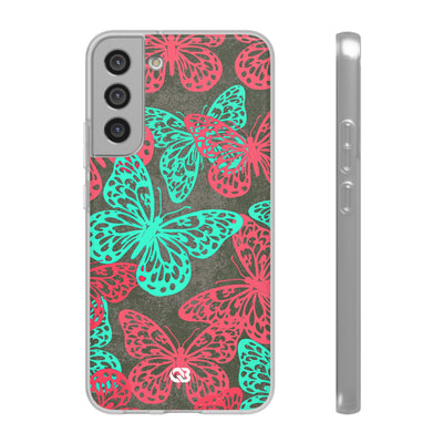 Electric Papillon · Lite Phone Case for Samsung · Pink