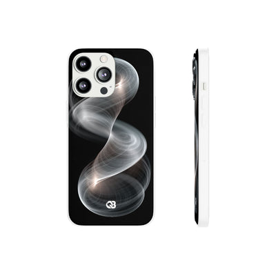 Luminous Vortex · Lite Phone Case for iPhone ·  Black
