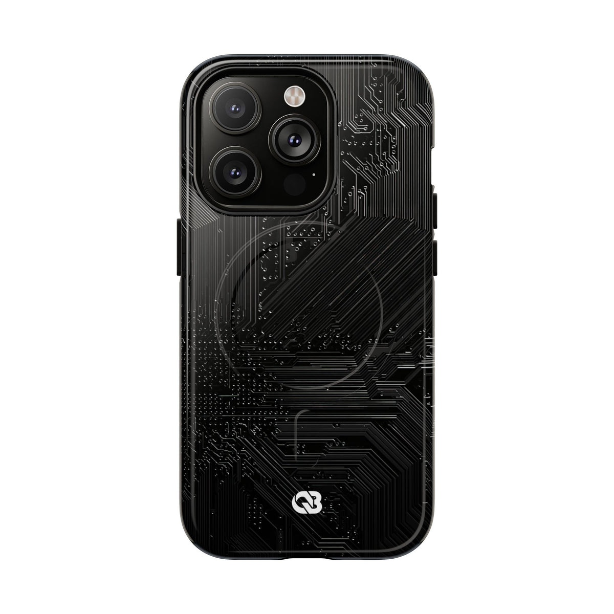 Obsidian Circuitry · Tough 2.0 Magnetic Phone Case for iPhone · Black