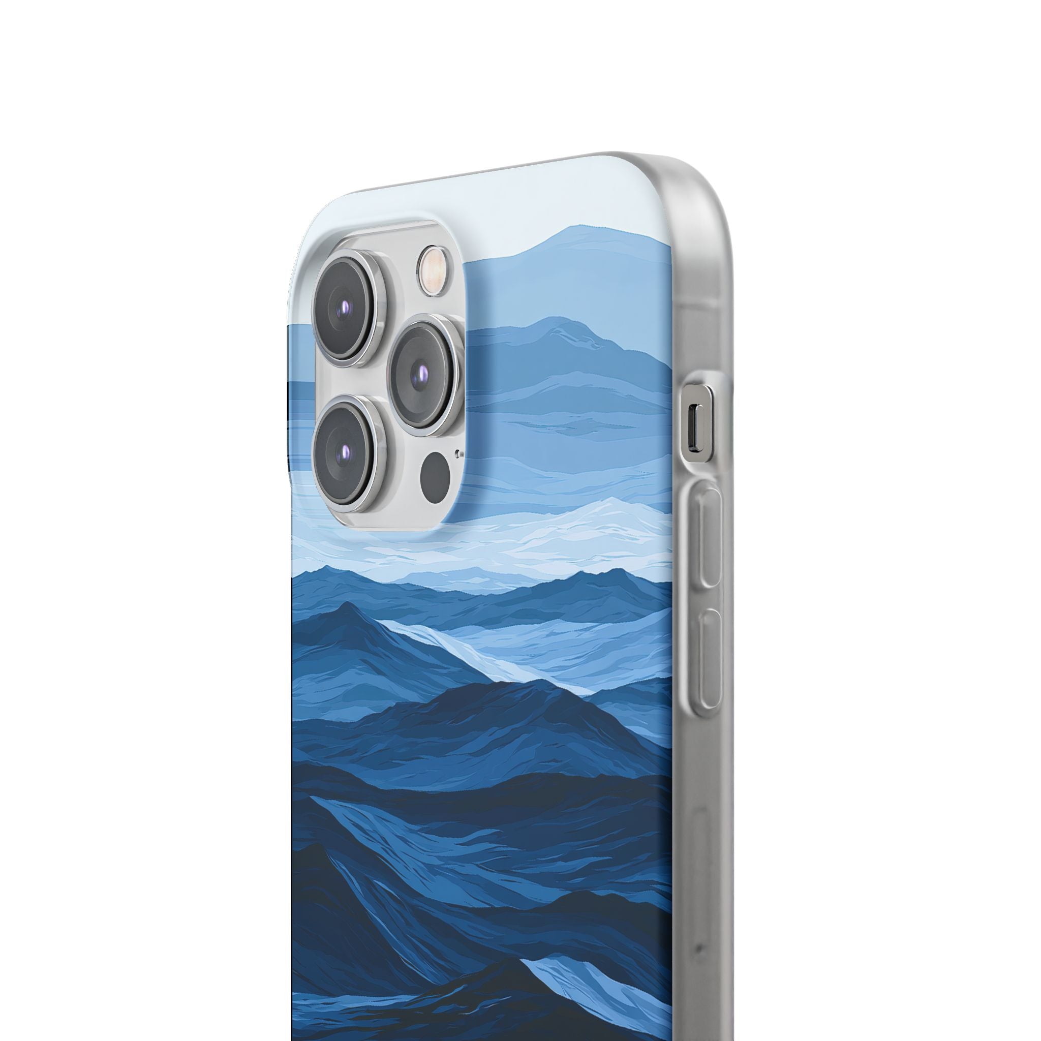 Blue Lite Phone Case for iPhone - Cobalt Ridge Tides