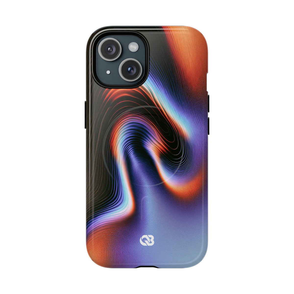 Prismatic Resonance · Tough 2.0 Magnetic Phone Case for iPhone · Purple