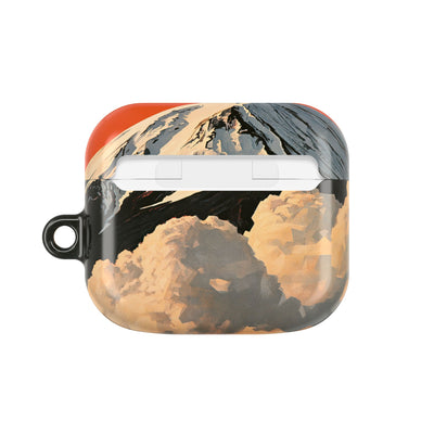 Sacred Peak Fuji · Hard Case for AirPods & AirPods Pro · Orange