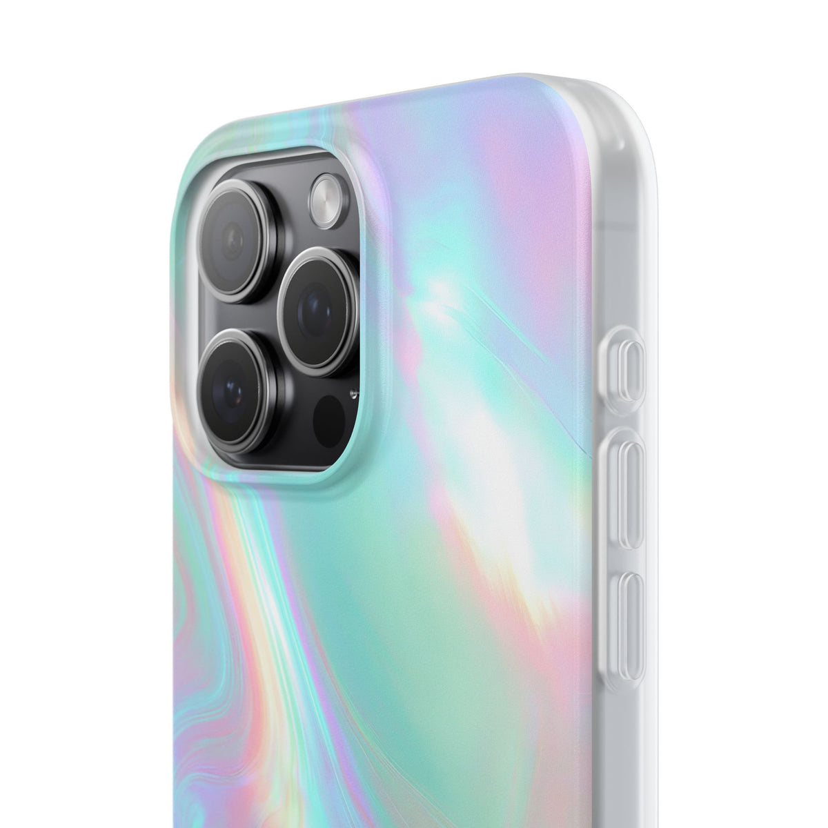 Prismatic Liquid Light · Lite Phone Case for iPhone ·  Teal