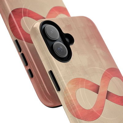 Terracotta Infinity Stroke · Tough+ Magsafe